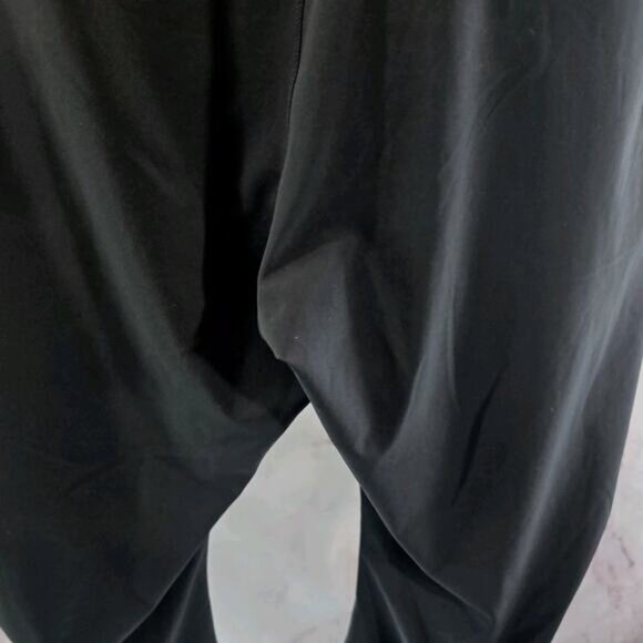 Coolibar Pants Womens Large Black Jogger Crop Drawstring Pull On Ruched - Picture 7 of 13